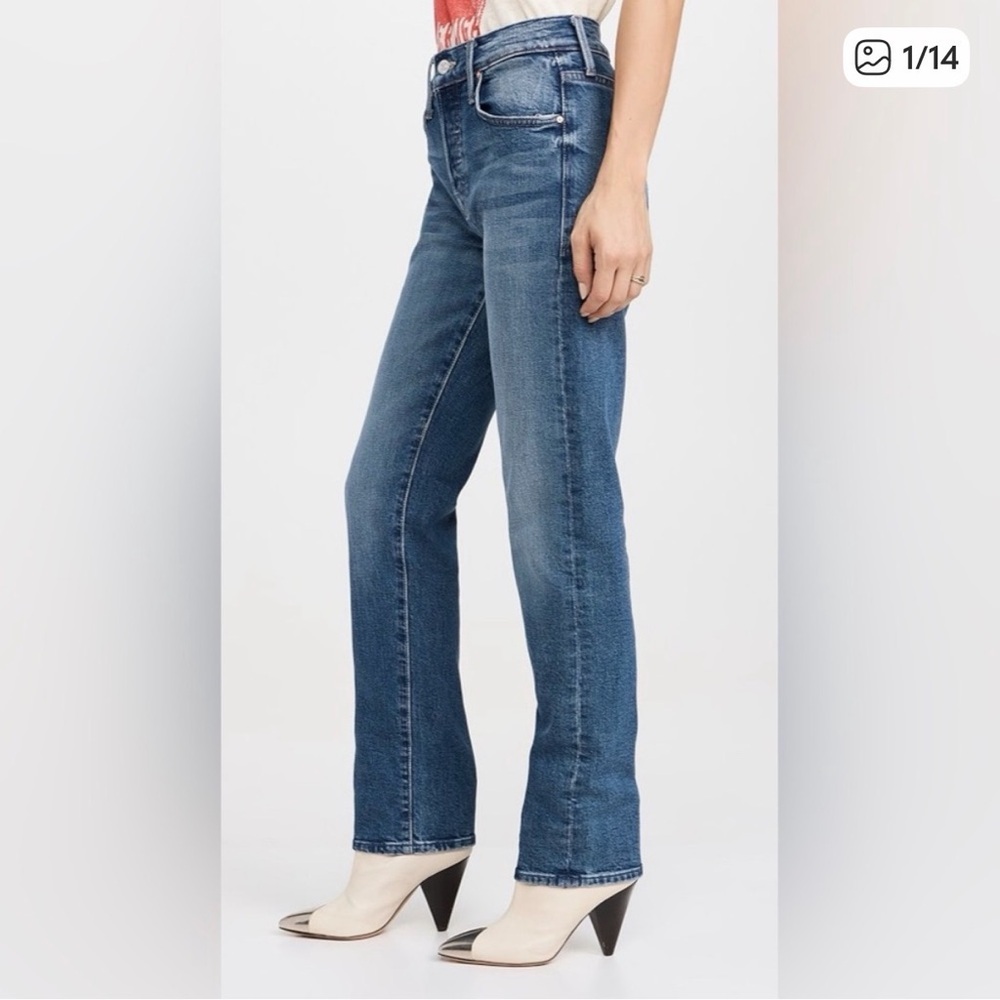 Mother double hiker skimp high waisted